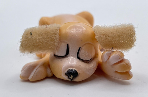 Figura De Perro Perrito Cachorro Orejon Mascota De Barbie (Usado)