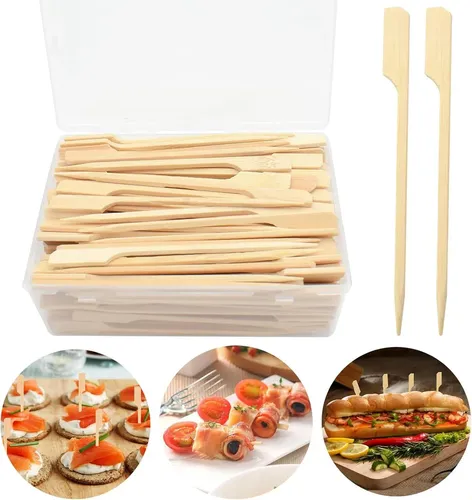 Brochetas De Bambú, Paquete De 200, 4.7