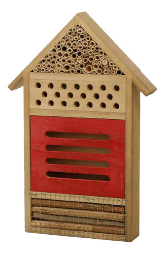 Artesanía De Madera Para Jardín, Abeja, Mariquita, Casa, Ins