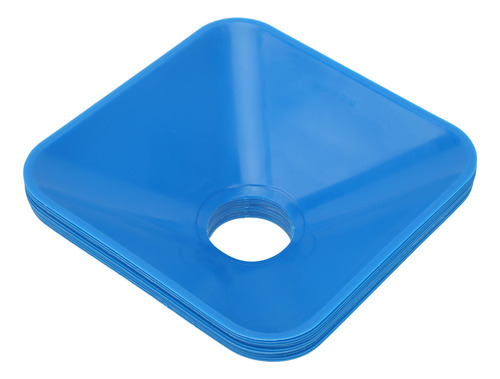 Juego De 10 Conos De Entrenamiento Con Forma De Disco Azul,