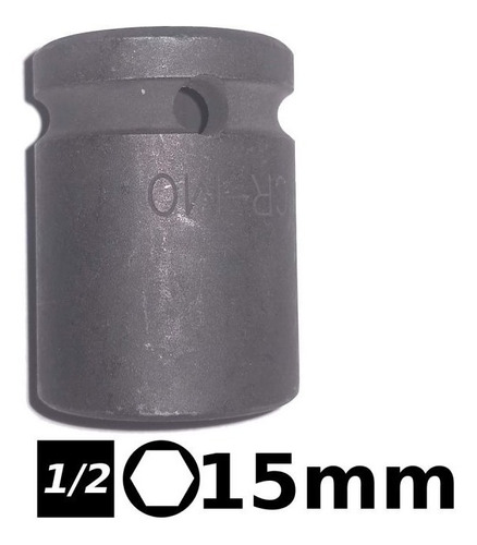 Bocallave Hexagonal De Impacto 1/2 15mm Crossmaster