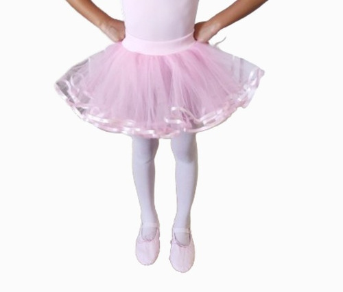 Saia Tule Ballet Bailarina Tutu Infantil