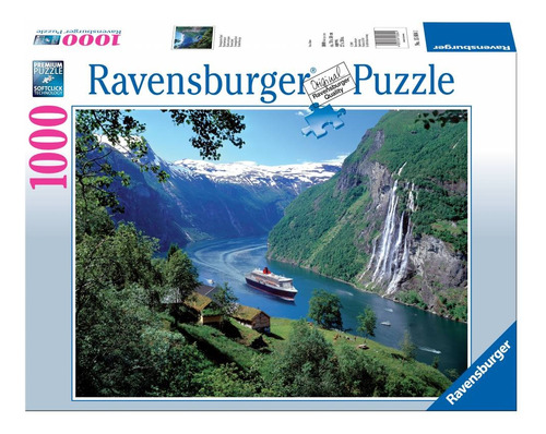 Puzzle Fiordo Noruego 1000 Piezas- Ravensburger