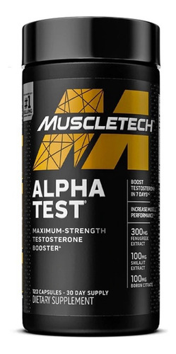 Alpha Test Muscletech - L a $1042