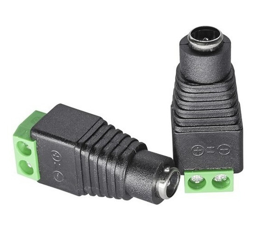 Imagen 2 de 3 de Conector Jack Dc Hembra Para Camaras Cctv
