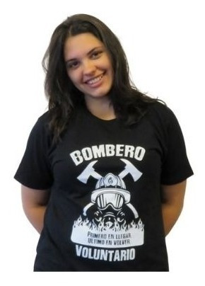 Imagen 3 de 3 de Remera Bombero, Línea Exclusiva 20/21