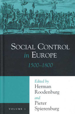 Libro Social Control In Europe: Volume 1, 1500-1800 - Roo...