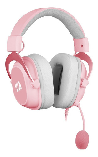 Headset Gamer Redragon Hero H530-p P3 3.5mm Rosa