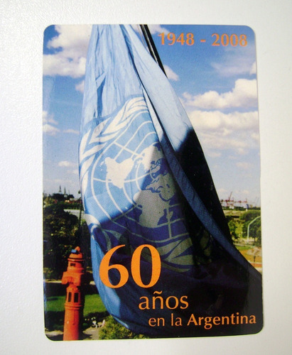 Almanaque 2008 Naciones Unidas Onu Unic 60 Aniversario Boedo (Usado)