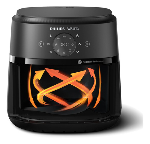Fritadeira Airfryer Digital Xl Philips Walita Na230 220v Preto