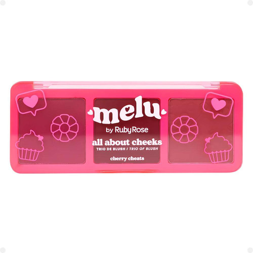 Melu Ruby Rose Trio De Blush All About Cheeks Cherry Cheats