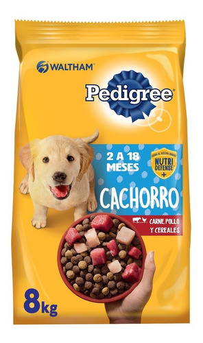 Pedigree Sano Crecimiento Etapa 1 Cachorro 8 kg Mascota Food