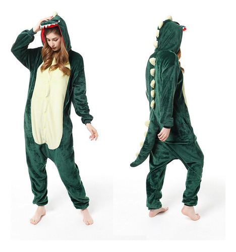 Pijama Mameluco De Dinosaurio Para Toda La Familia