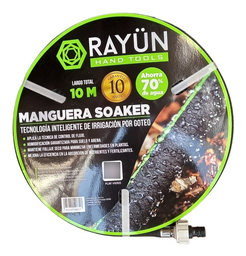 Manguera Goteo 1/2 X 10 M Soaker // Zimas Full