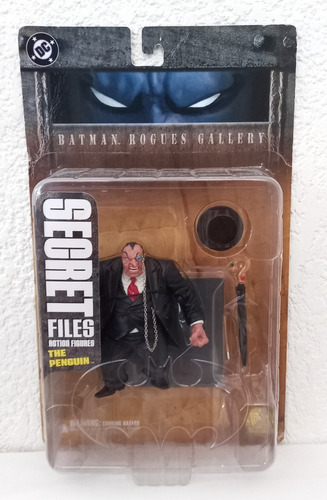 Dc Direct Rogues Gallery The Penguin Secret Files Figura