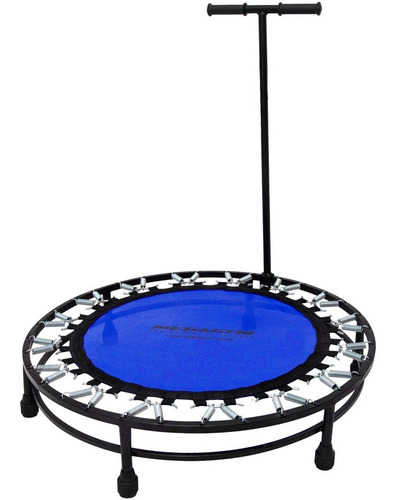 Kit de cama elástica Jump Professional con 32 muelles y soporte Jump Cor Jump Professional, azul