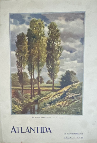 Atlántida Revista Actualidad Argentina Nº 39 , 1918, Ex04