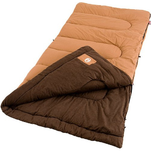 Coleman Dunnock Cold Weather Sleeping Bag, 20°f Camping Slee