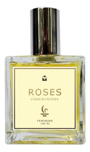Perfume Feminino Floral Floral Roses 100ml
