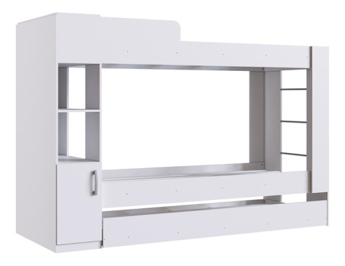 Cucheta Tricama Cama Juvenil Dormitorio Cm15 Blanca