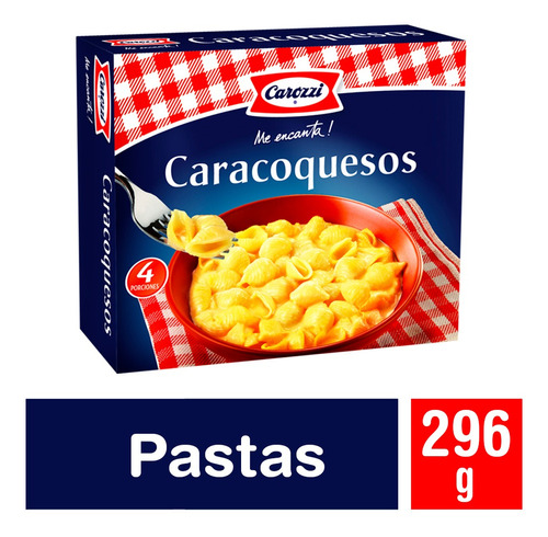 Carozzi Pasta Caracoqueso 296 Gr
