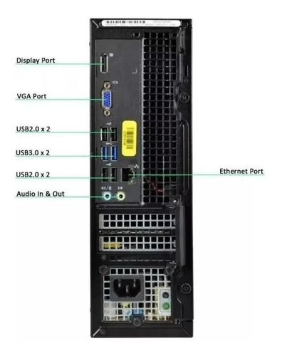 Dell Optiplex 3020 Core I3-4130 8gb Hd 500gb + Monitor 19pol
