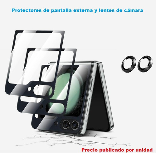 Protectores De Pantalla Y Camara De Samsung Galaxy Z Flip 5