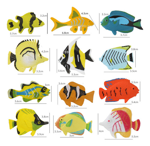 Juguete De Baño Sea Life Figure, Juego De 64 Piezas Con Anim