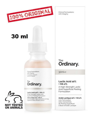 The Ordinary Lactic Acid 10% + Ha - Acido Láctico Original