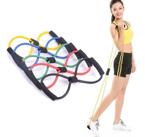 Cuerda Elástica Resistencia Yoga Pilates Fit 