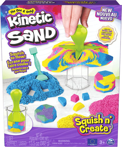 Kinetic Sand Aplasta Y Crea