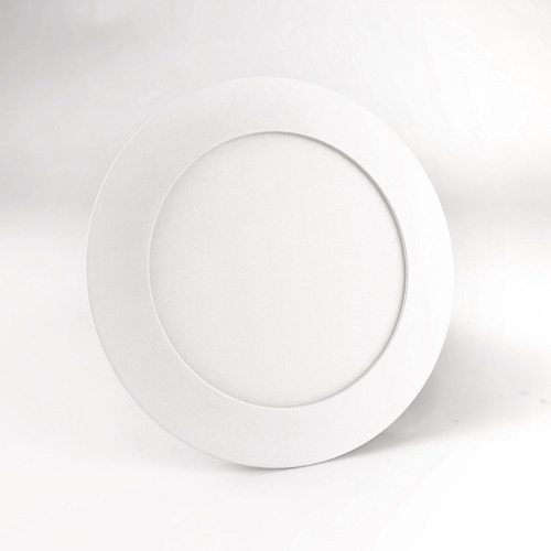 Imagen 4 de 8 de Plafon Led 6w Techo Embutir Lampara Redondo