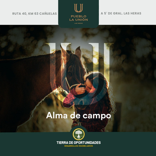 Lote 600m2 En Pueblo La Unión Grl Las Heras