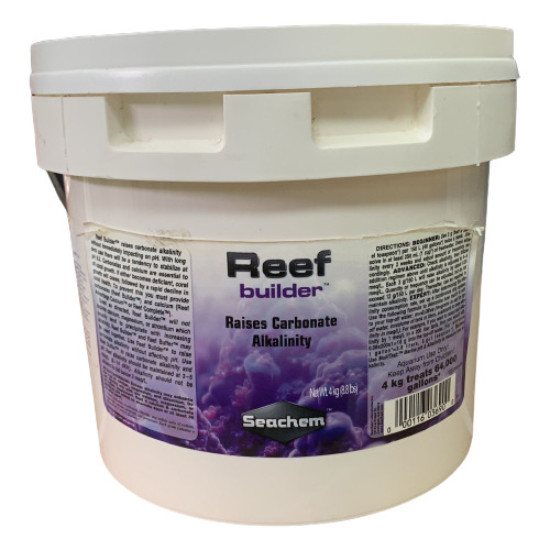 Reef Builder 4kg (trata Até 240000 L) Sobe Alcalinidade (alk