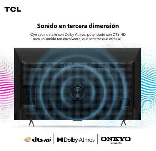 Smart Tv Qled Google Tcl L55c655-f 55 Pulgadas 4k Uhd