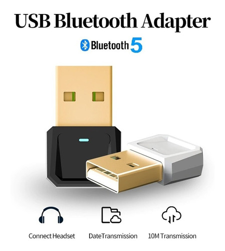 Adaptador Nano Usb Bluetooth 5.0 Para Pc Windows / Linux