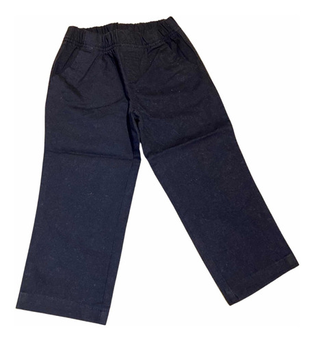 Pantalón De Tela Azul Marca Carters Talla 2