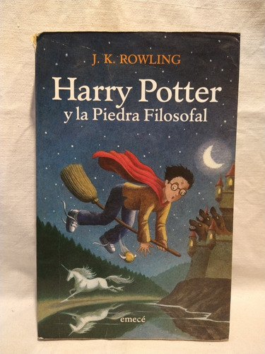 Harry Potter Y La Piedra Filosofal J. K. Rowling Emecé 