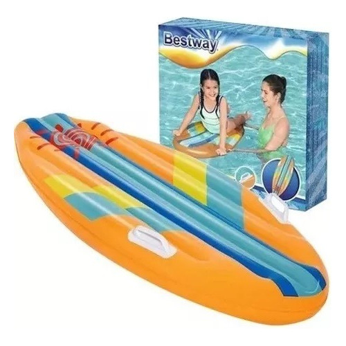 Tabla De Surf Flotador Inflable H2ogo Bestway Piscina