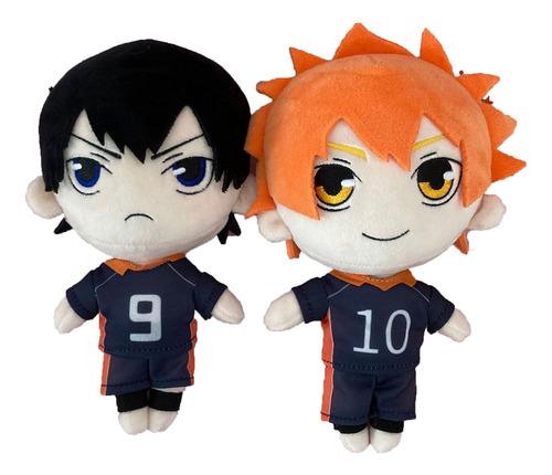 2 Piezas Haikyuu Shoyo Hinata Muñeca De Peluche Juguete 20cm