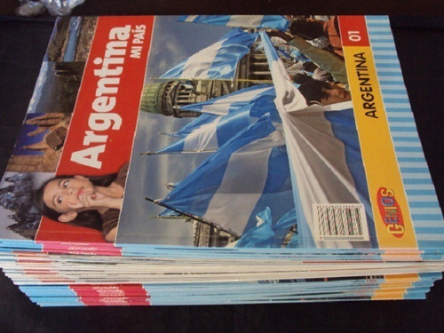 Coleccion Argentina Mi Pais (completo) 36 Tomos - Genios