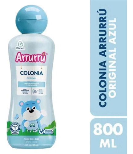 Arrurru Niño Azul colonia 800ml