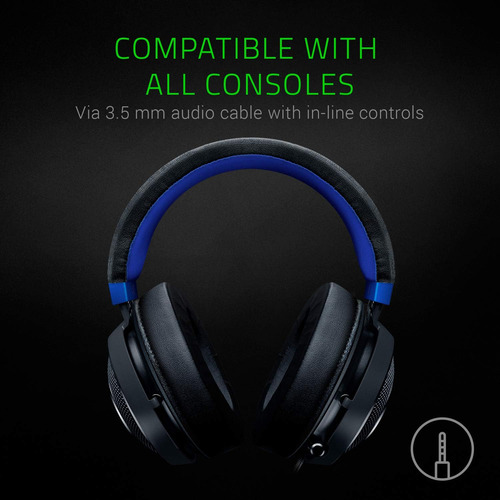 Auriculares Para Juegos Razer Kraken: Marco De Aluminio L...