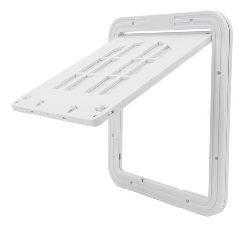 Mox Puerta Mosquitera Para Mascotas, Blanca Y Blanca,