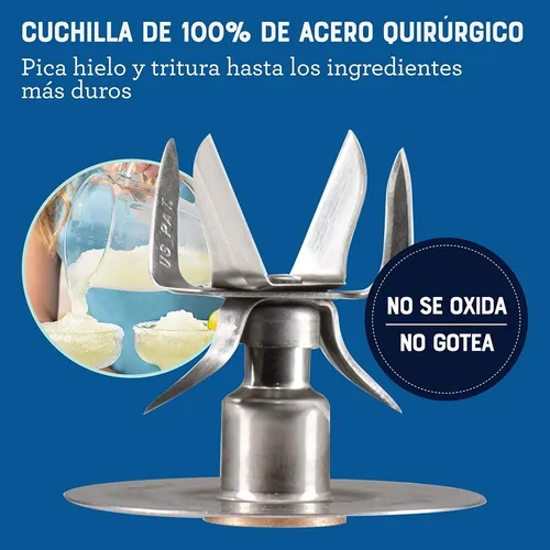Licuadora Oster® Reversible 3 Velocidades + Pulso Blstpegcrt