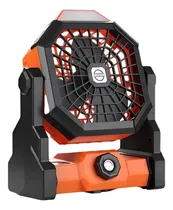 Comprar Ventilador Portátil Recargable Con Linterna Led Camping