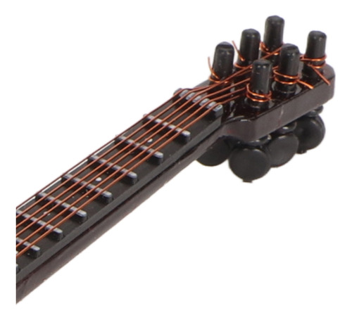 Mini Guitars Miniature Wooden Guitar Model High Simulation