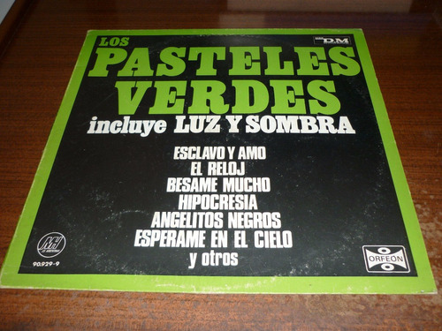 Los Pasteles Verdes Ruben Fuentes Roberto Cantoral Vinilo