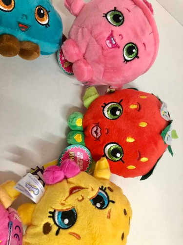 Imagen 9 de 10 de Promo De7 Peluches Shopkins Con Abrojos Kreker Originales