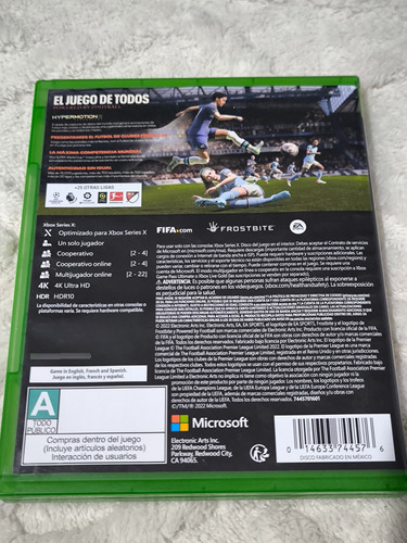 Fifa 23 Xbox Series X (Usado)